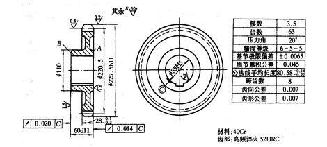 玩具齿轮加工